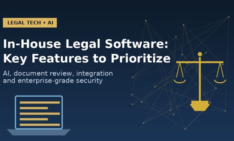 in-house legal software
